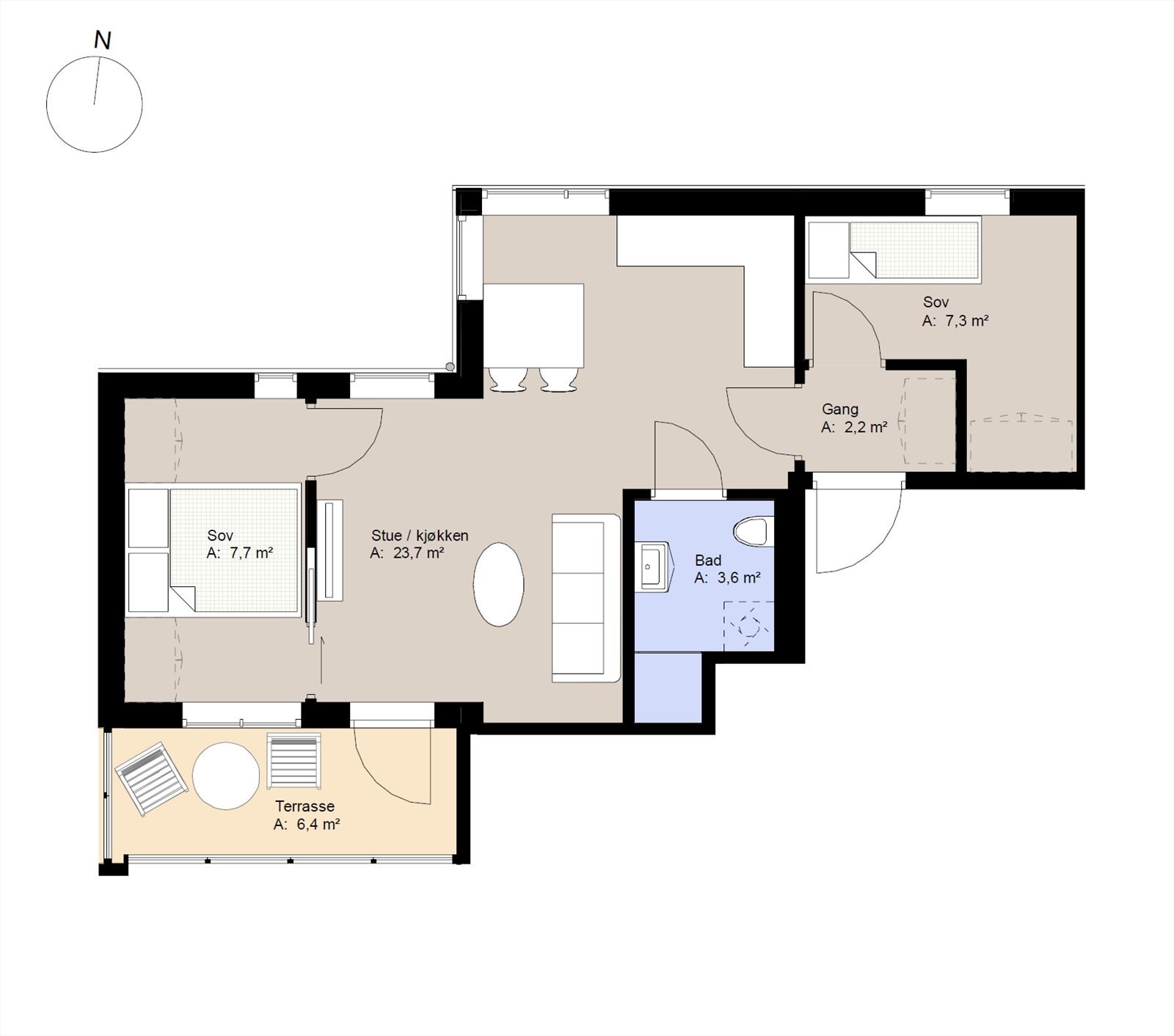 Leilighet 105 Galleribilde