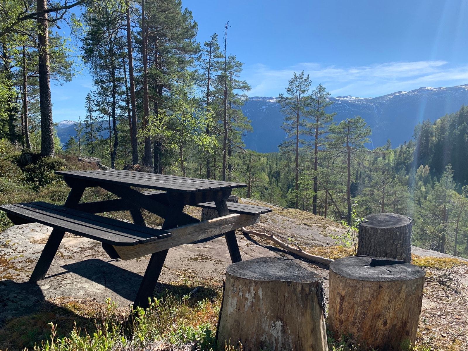 Eksempel: Utsikt fra tomt 1 Galleribilde