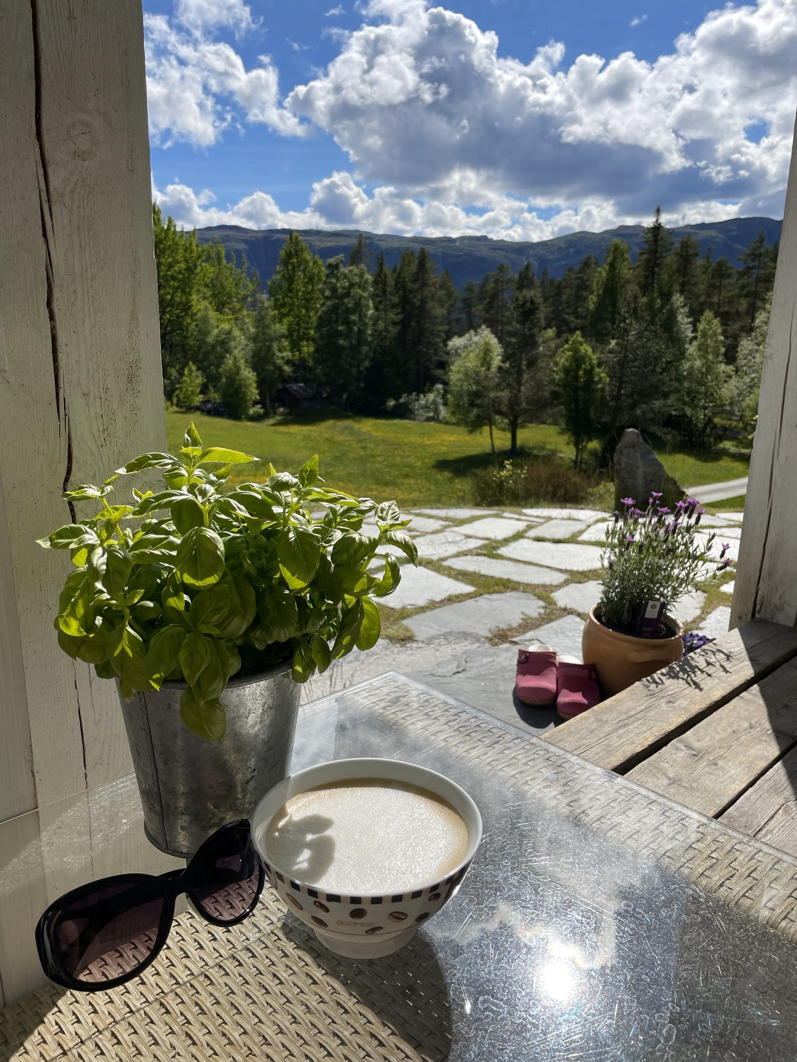 Så hyggelig kan man ha det på Bergskog (Bergskog gård) Galleribilde