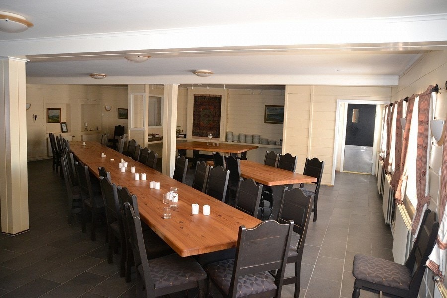 spisesalen på hovedhuset Galleribilde