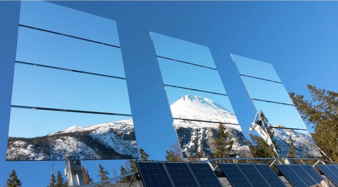 Solspeilet Galleribilde