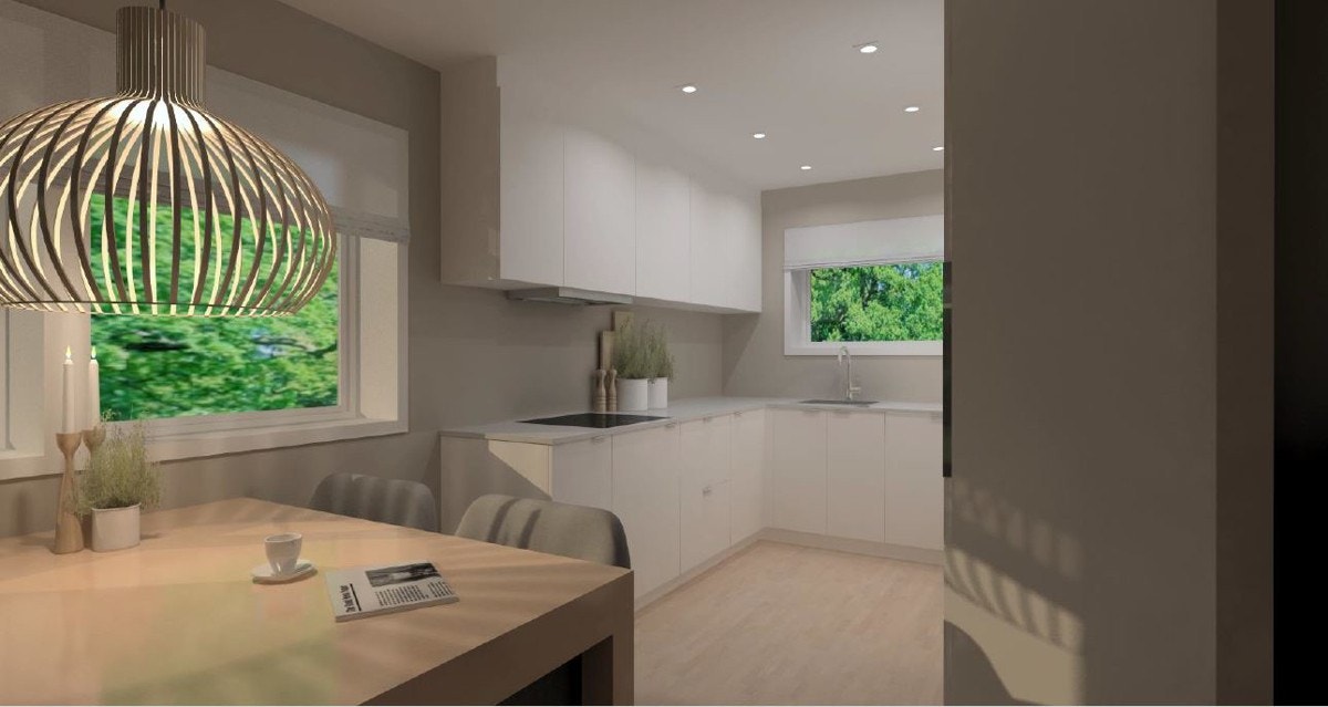 Illustrasjon 1 kjøkken Galleribilde