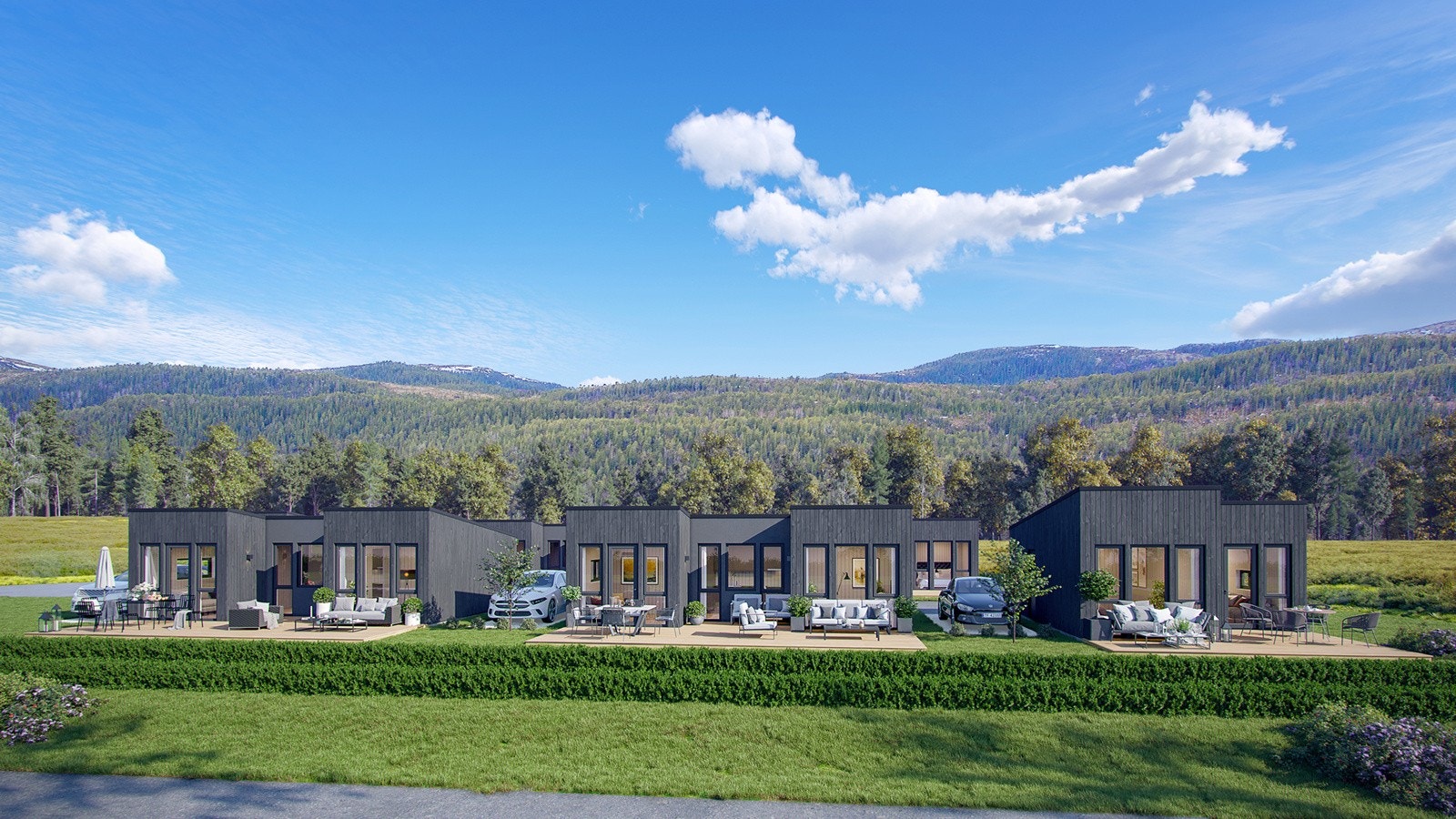 Velkommen til dette spennende prosjektet. 6 stk minihus midt i sentrum! Galleribilde