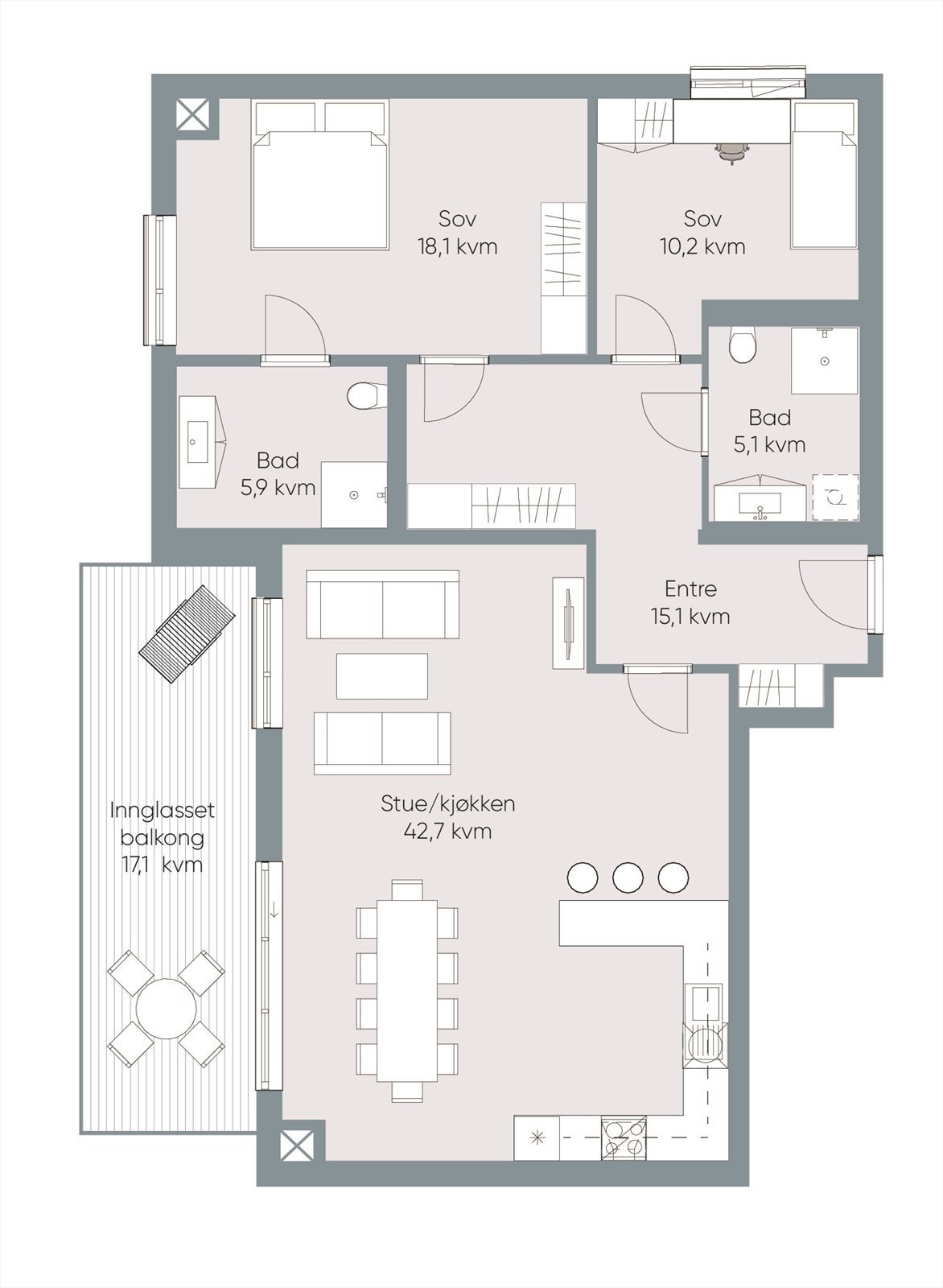 LG12-plantegninger plantegninger finn_Type 15.jpg Galleribilde