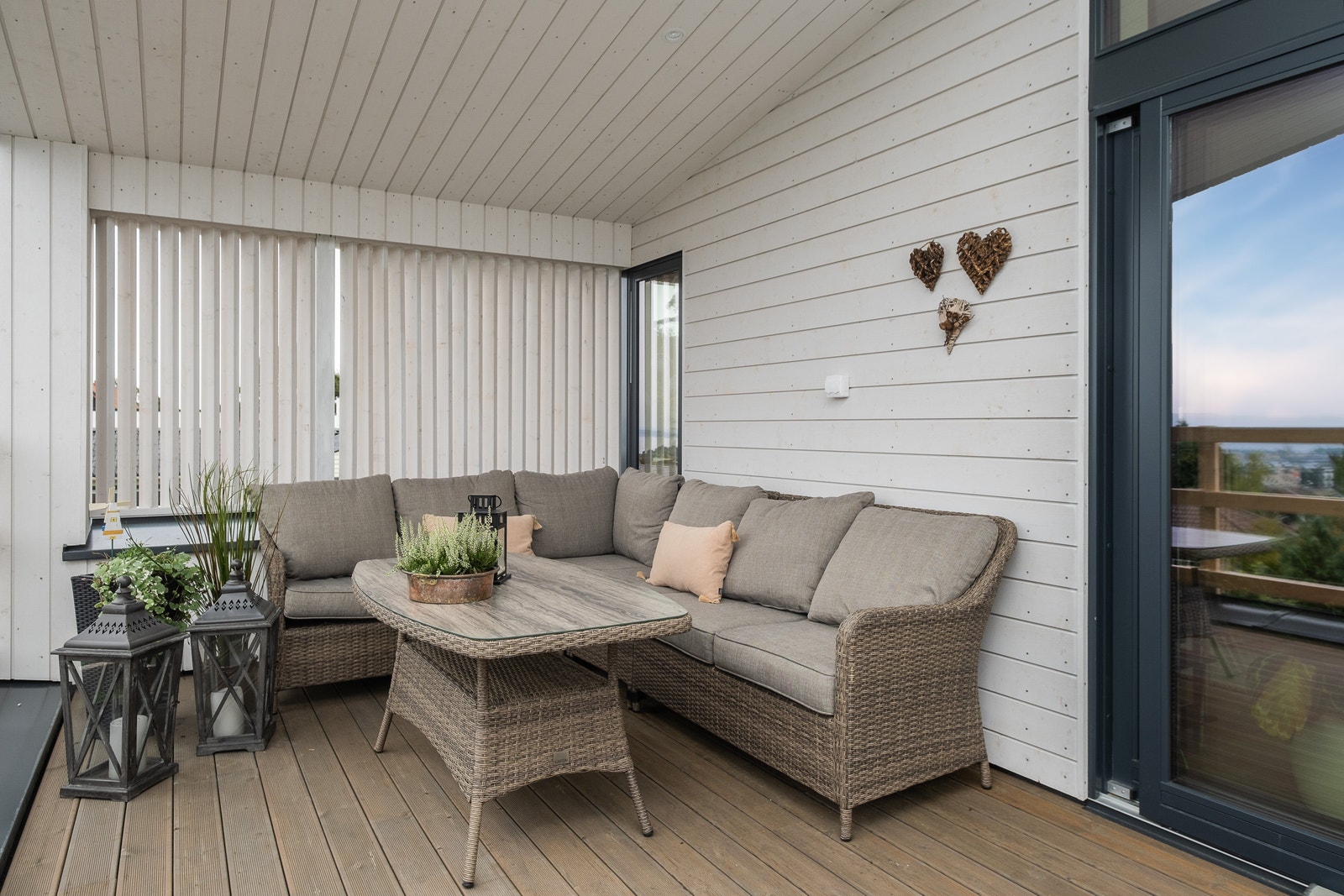 Foto fra bolig i andre byggetrinn. Galleribilde