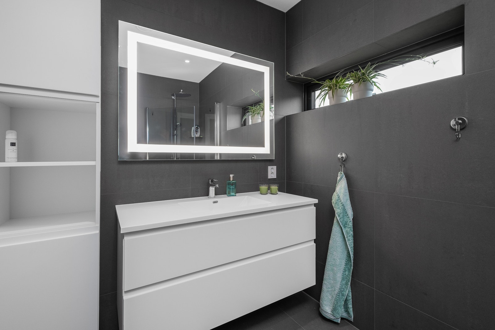 Foto bad fra andre byggetrinn. Galleribilde