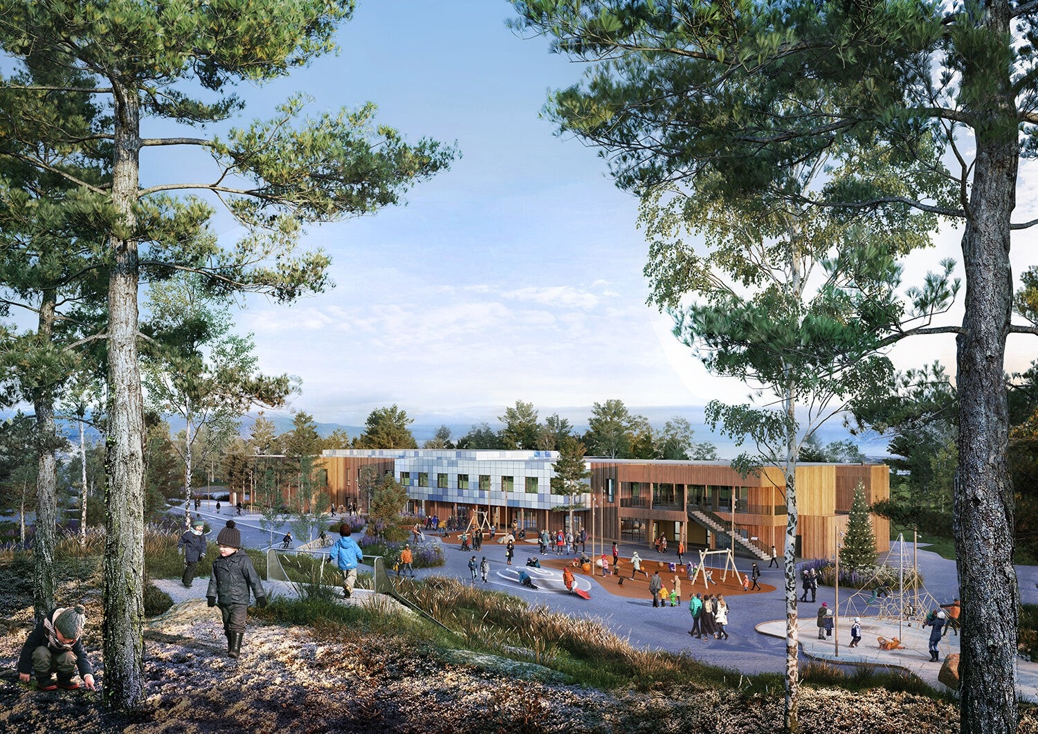 Kårvåg barneskole Galleribilde