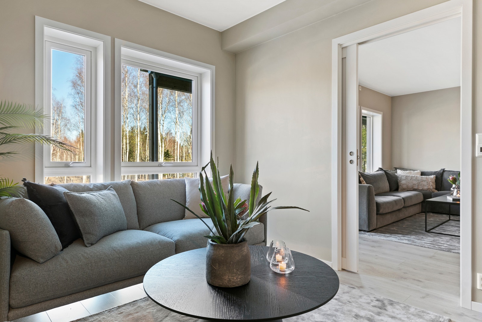 Visningsbolig - midtleilighet med planløsning tilsvarende leilighet 13, 14, 17 og 18. Galleribilde