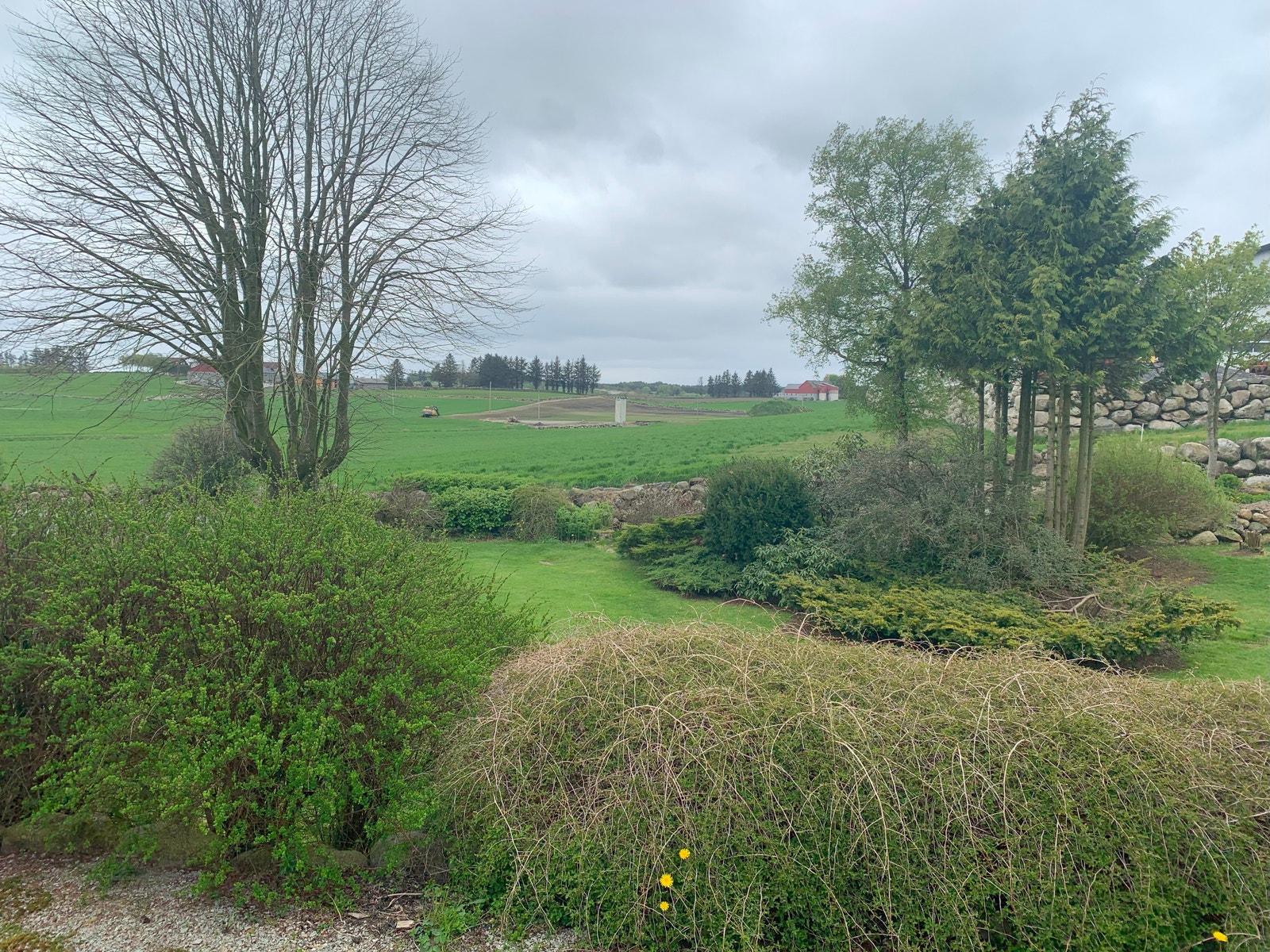 utsikt fra fellesterrasse Galleribilde