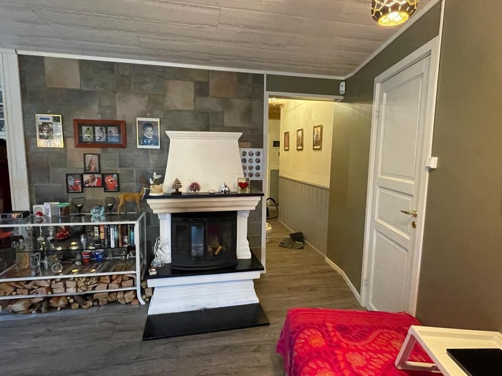 Koselig peisestue Galleribilde