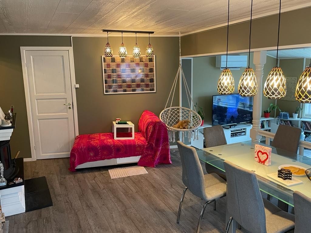 Koselig peisestue Galleribilde