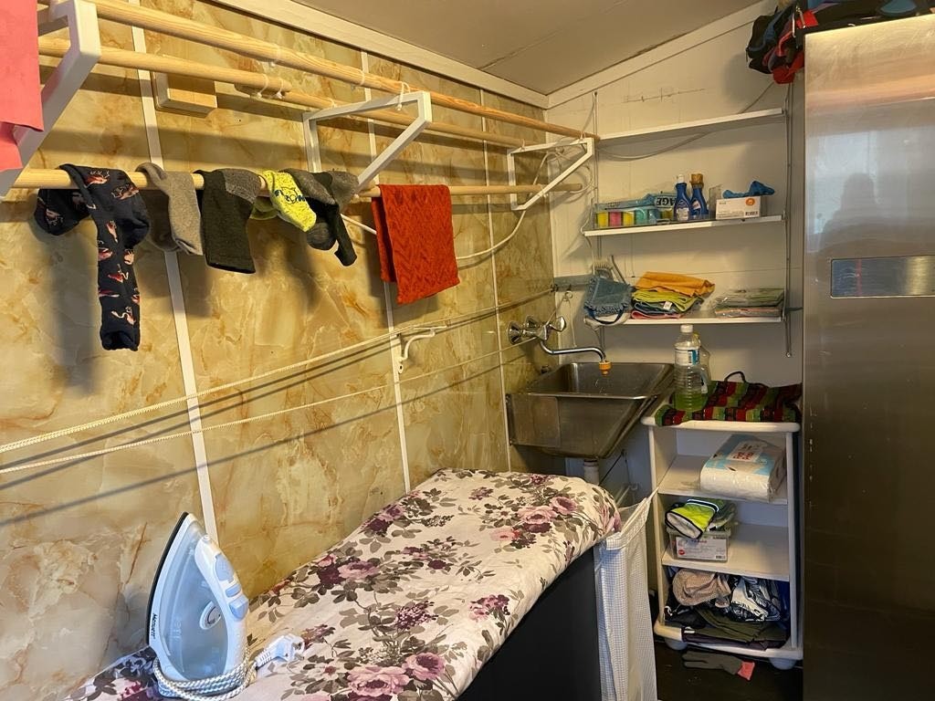 Vaskerom har varmekabel på gulvet Galleribilde