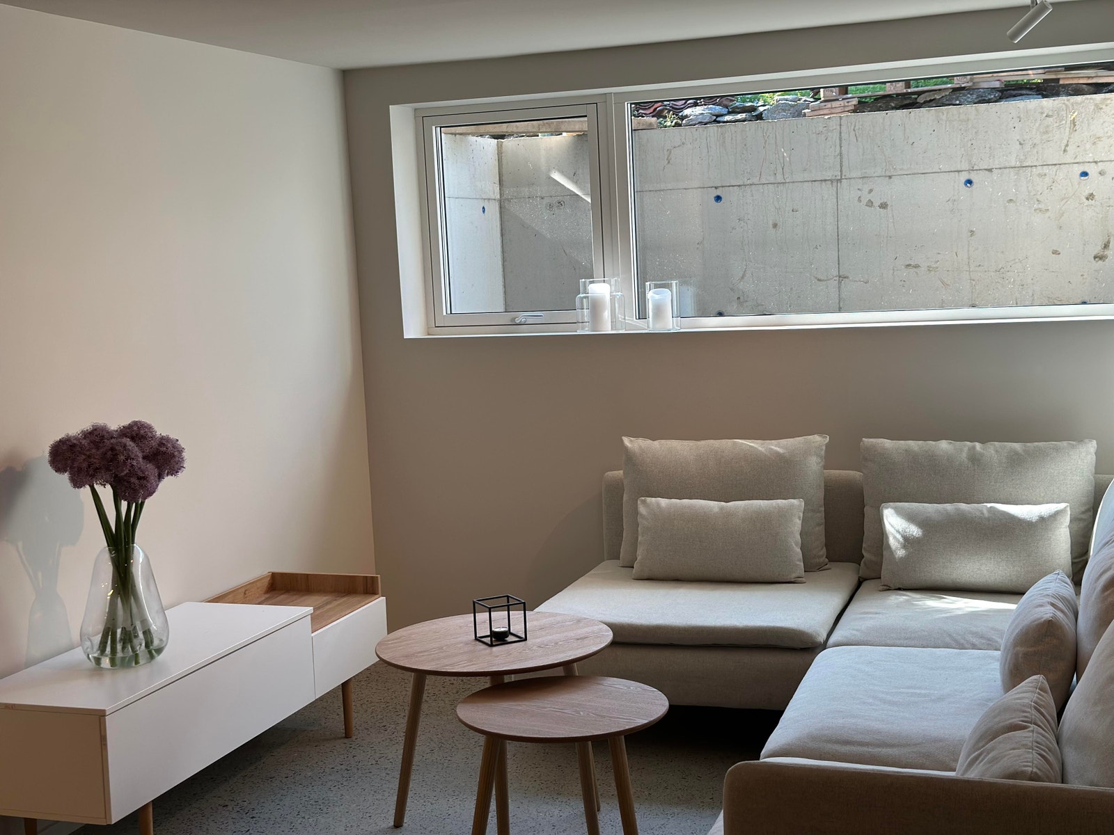 NB! Hagen og uteområdet er nå ferdig. Galleribilde