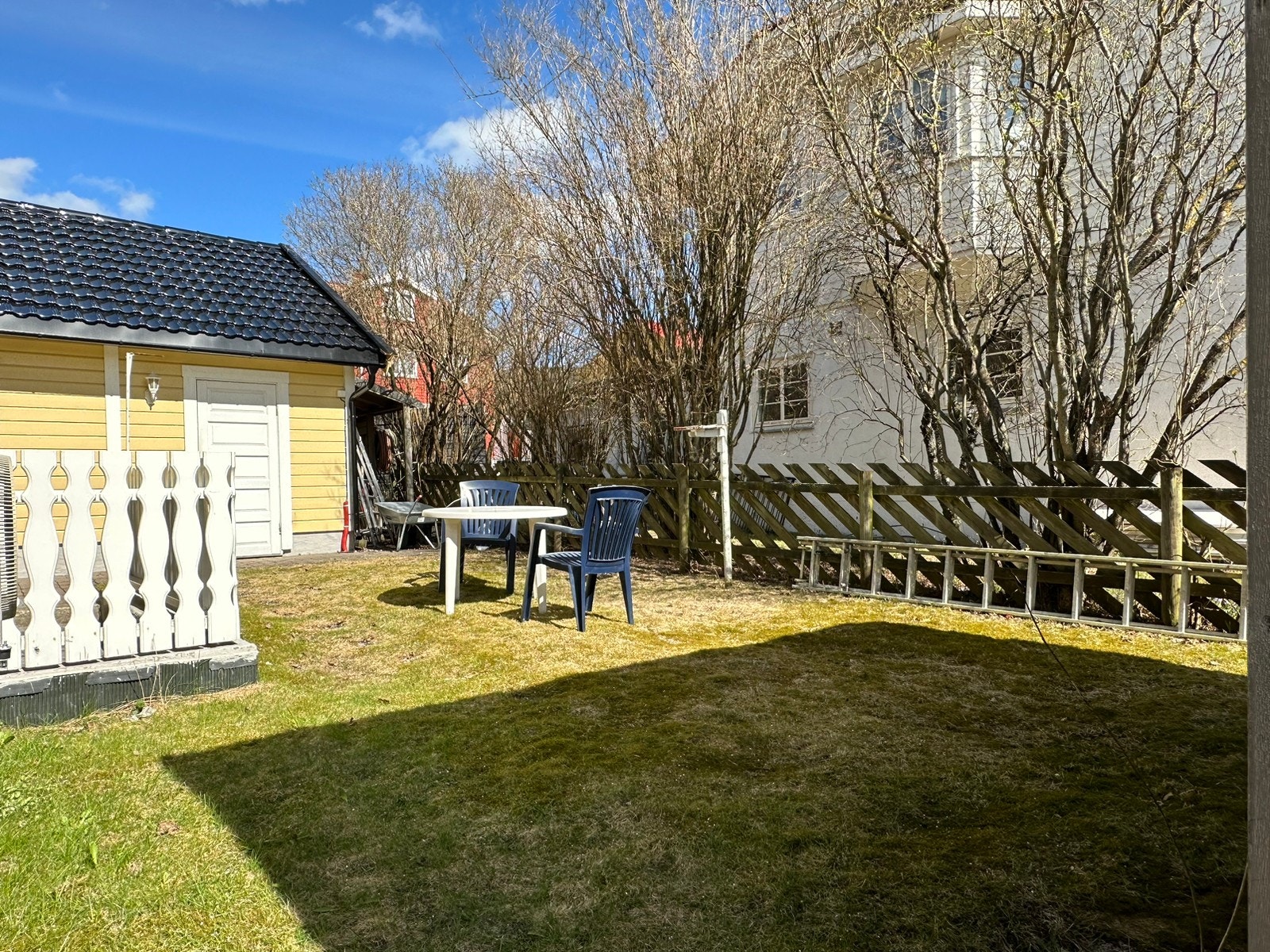 Gode solforhold i hage Galleribilde