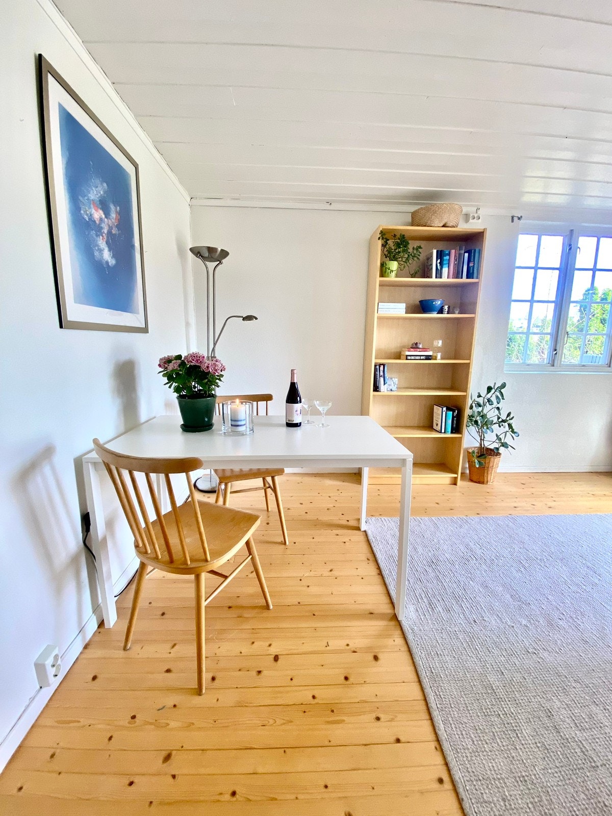 Plass til stort spisebord Galleribilde