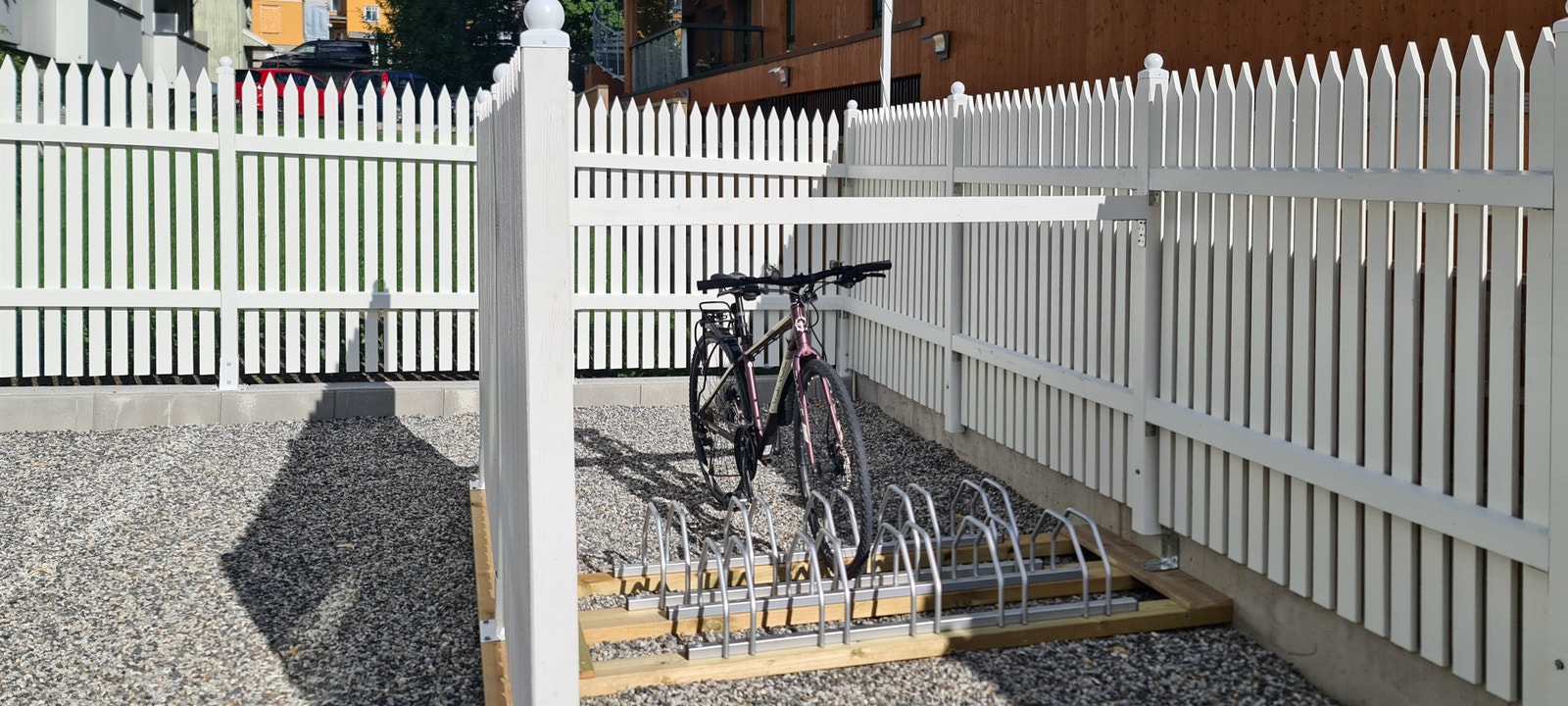Sykkelparkering Galleribilde
