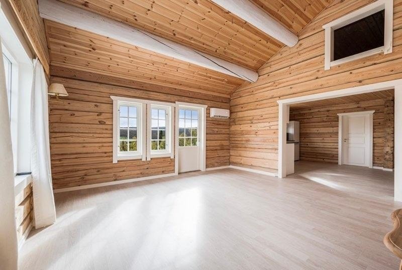 Stue, stor hytte Galleribilde