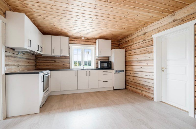 Kjøkken, stor hytte Galleribilde