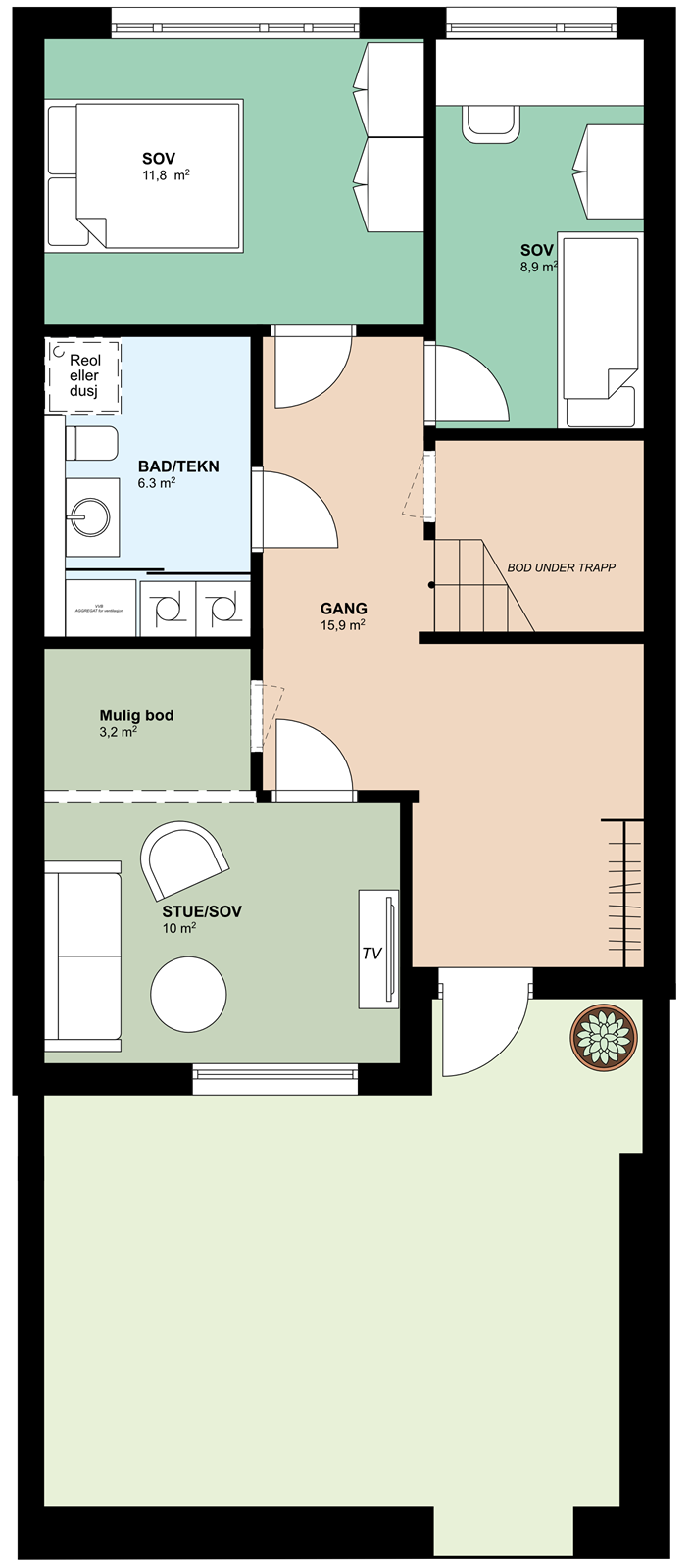 1etg rekkehus 16 NORD.png Galleribilde