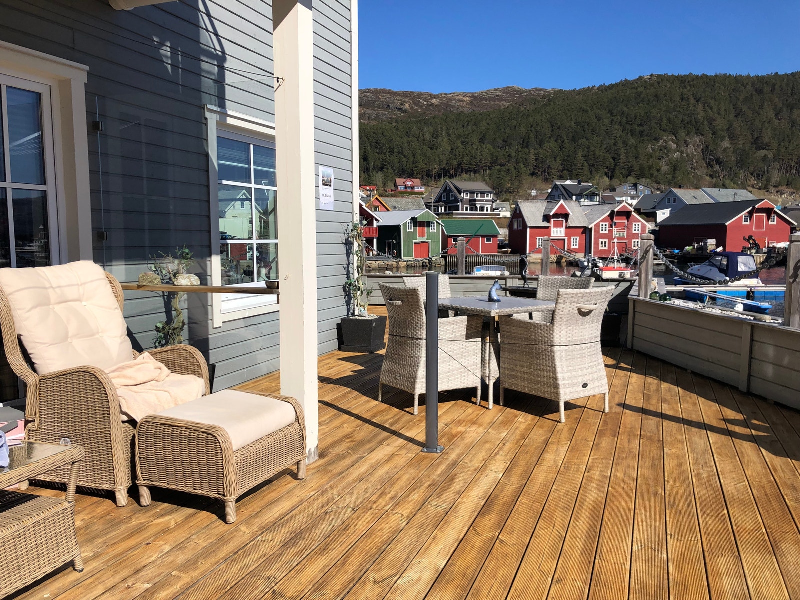 Her er det bare å nyte dagene. Galleribilde