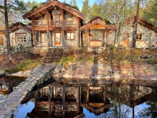 Fasade mot sjøen Galleribilde