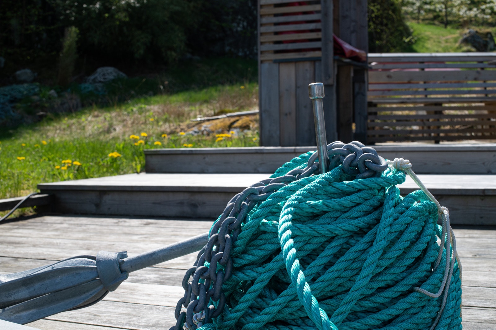 Alt klart for båtturen til den hemmelige plassen uti fjorden Galleribilde
