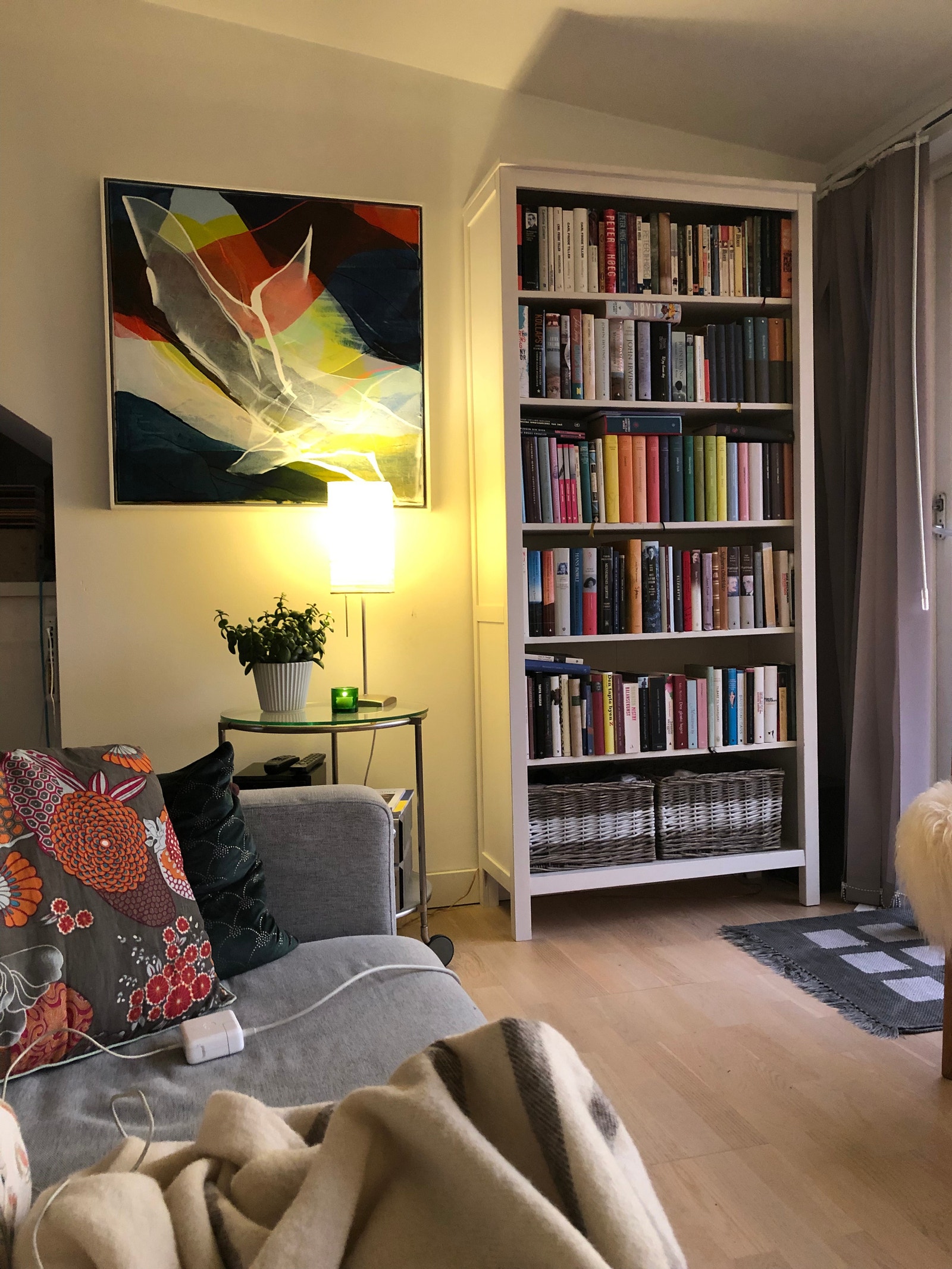 Detalj fra stuen Galleribilde