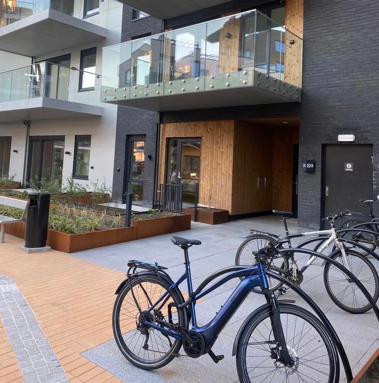 Inngangsparti Galleribilde