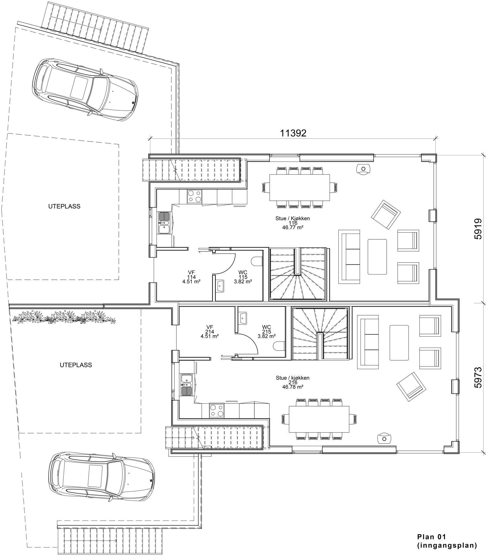 Plan 01 (inngangsplan) Galleribilde