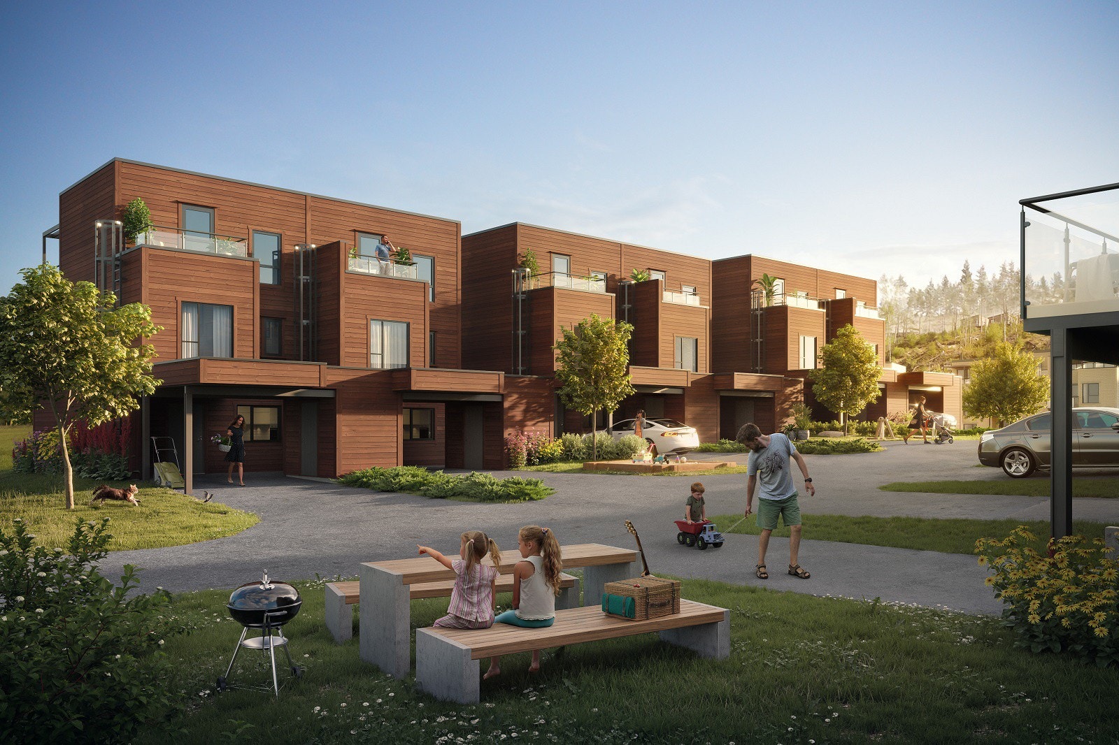 Tilsvarende boligtype fra annet boligprosjekt hus 42-47 Galleribilde