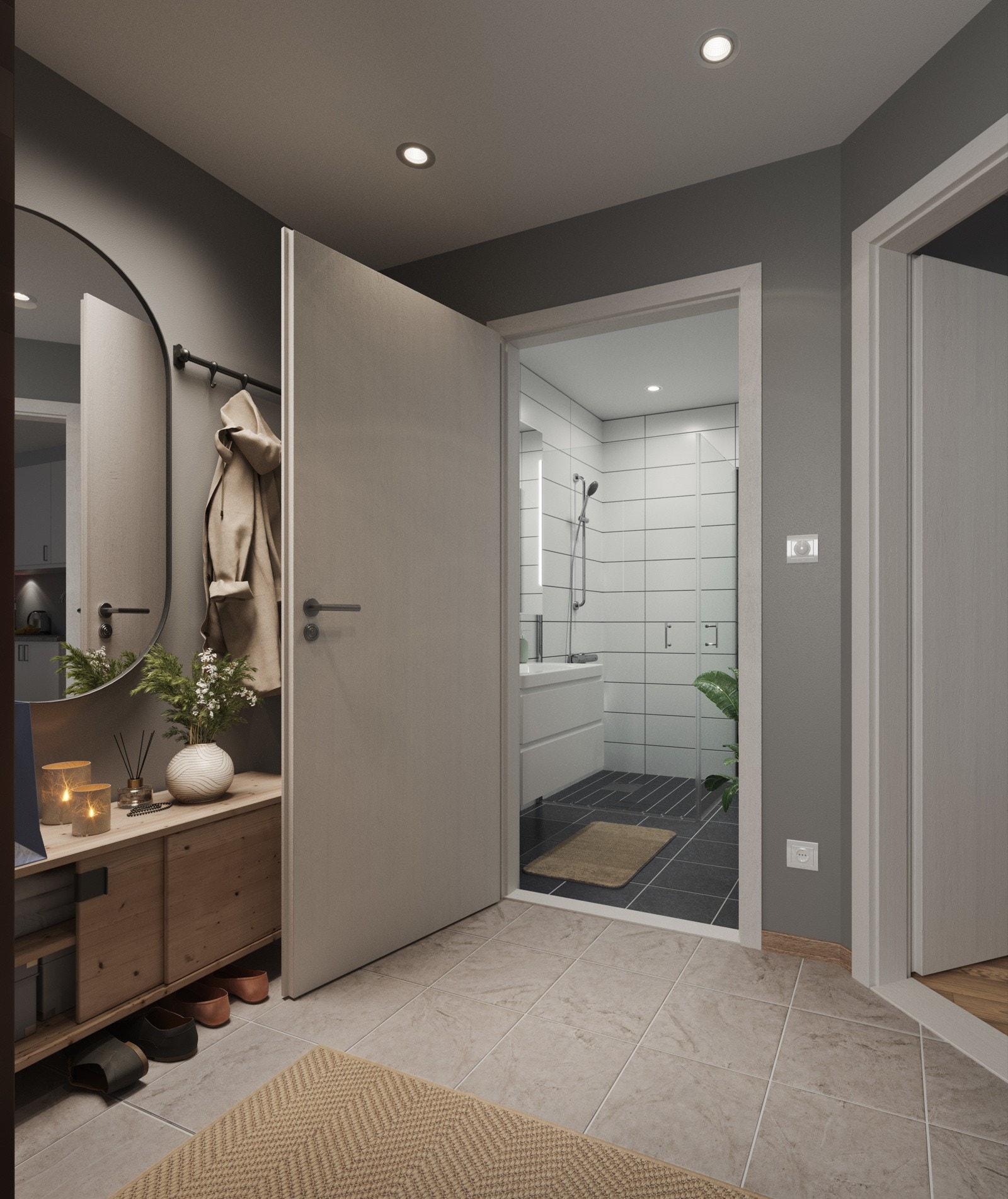 Gang hus 42-47 og 70-77 Galleribilde