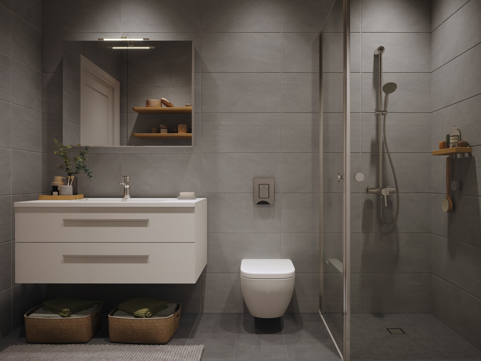 Bildet er en illustrasjon for presentasjon av prosjektet og er ikke utarbeidet for denne leiligheten, avvik vil forekomme Galleribilde