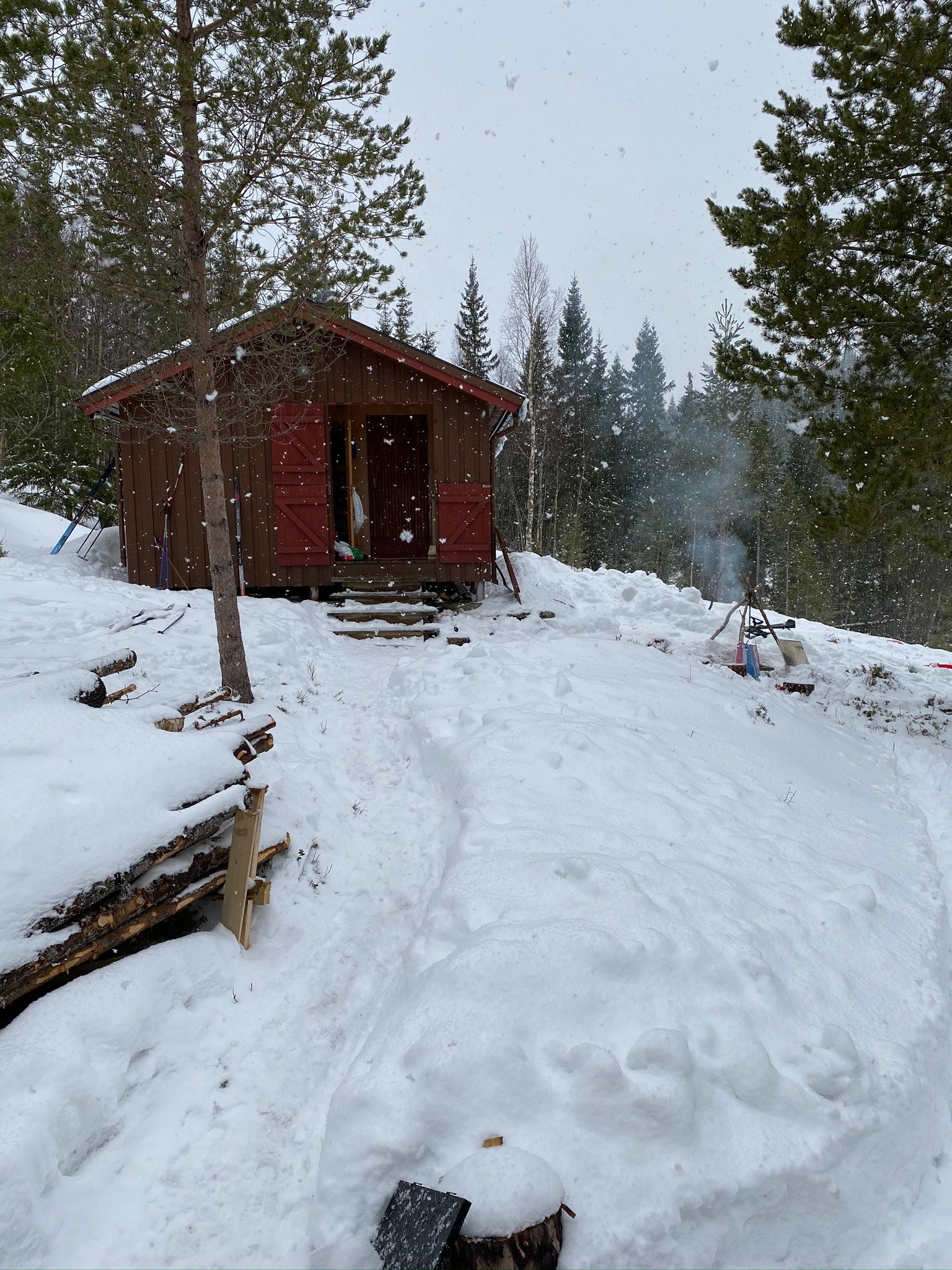 Bilde av inngansparti (bilde fra vedbod) Galleribilde