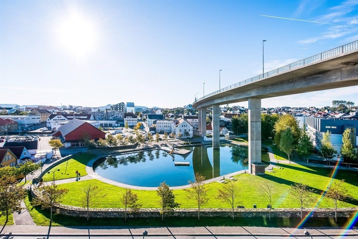 Område ved bygget Galleribilde