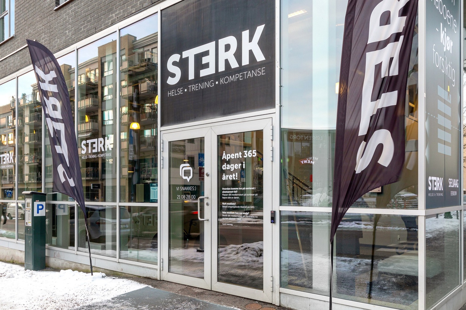 Treningssenter innen få minutters gange Galleribilde