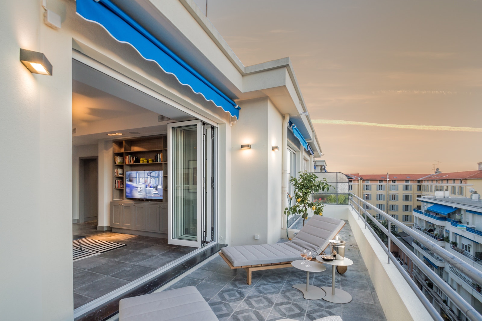 Terrassen Galleribilde