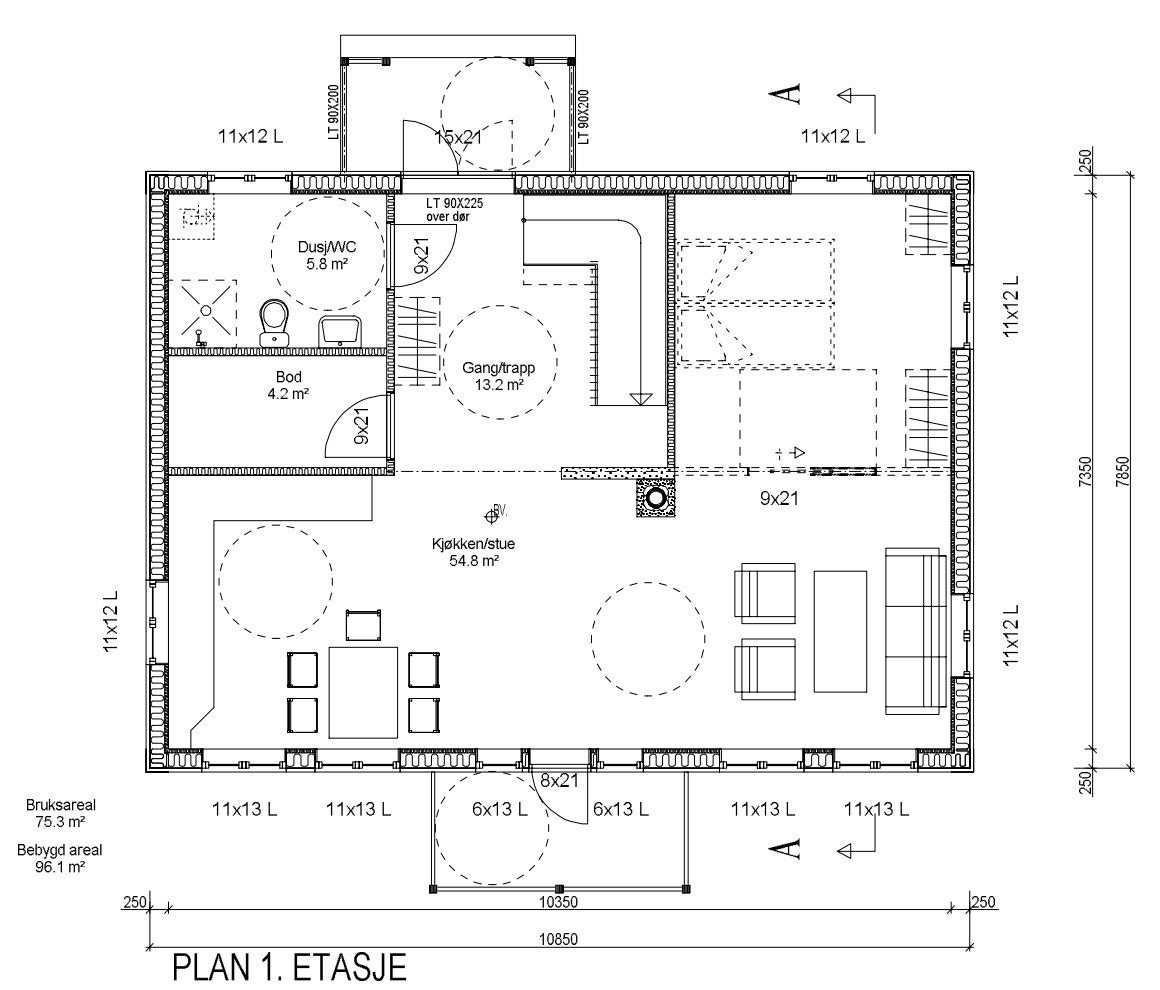 Plan hovedplan Galleribilde