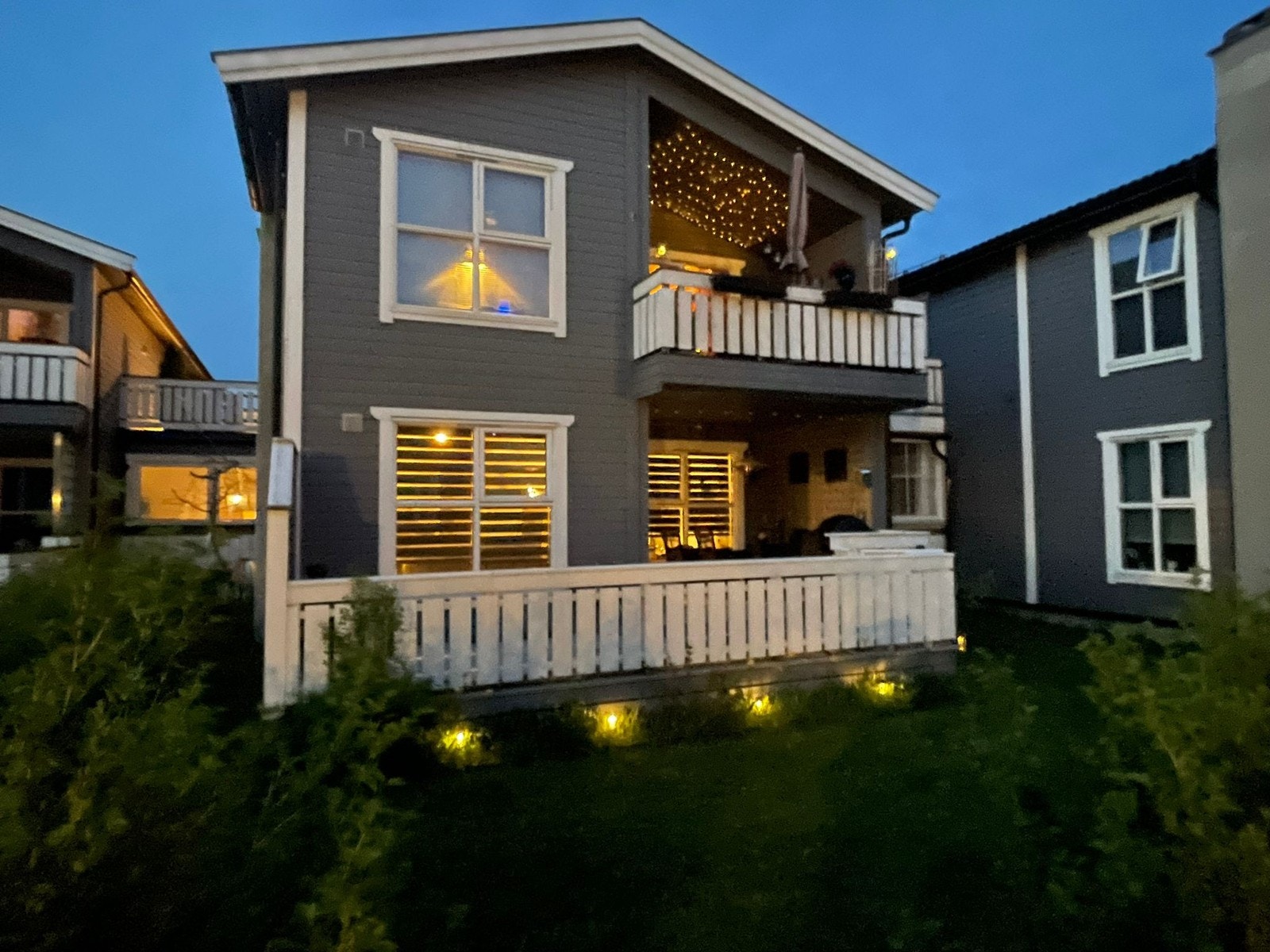 Kveld/natt stemning Galleribilde