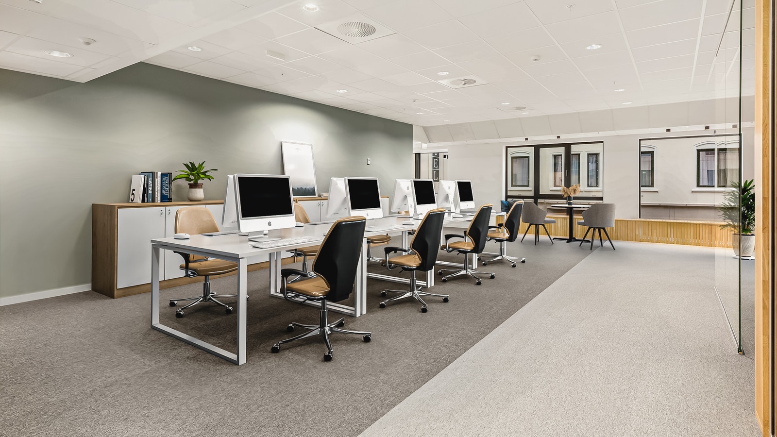 Visualisering av innredning kontor 2 etasje på 228 kvm BTA Galleribilde