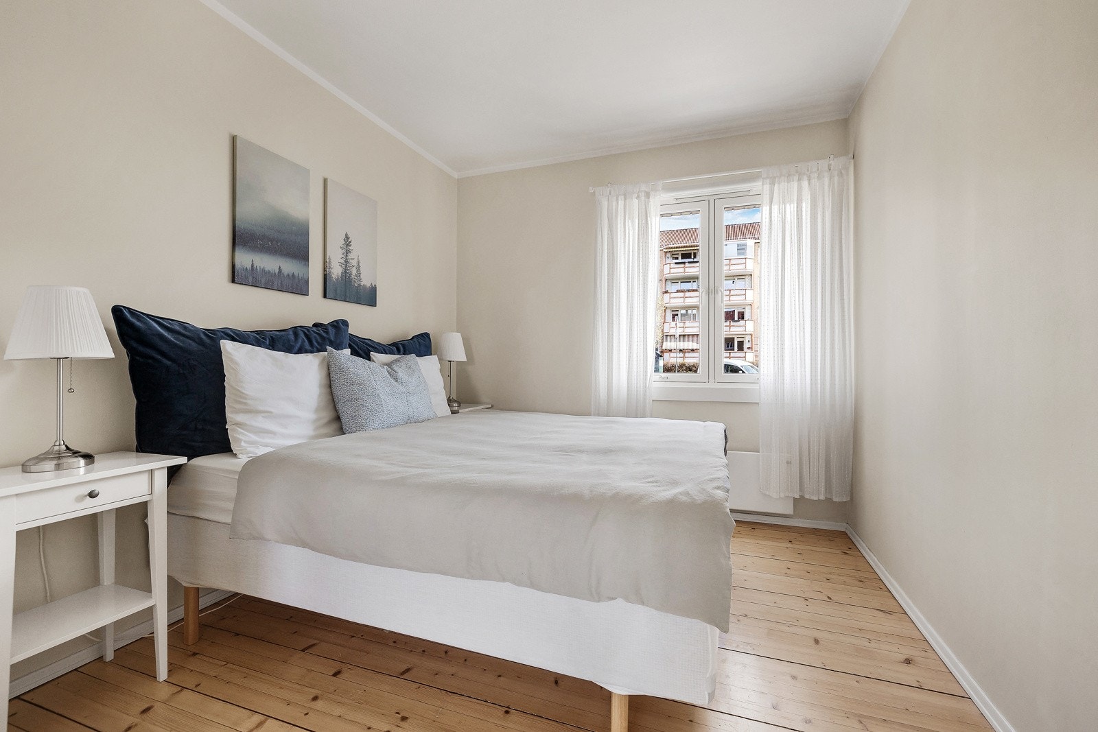 Soverommet vender mot rolige omgivelser - her sover du helt uforstyrret Galleribilde