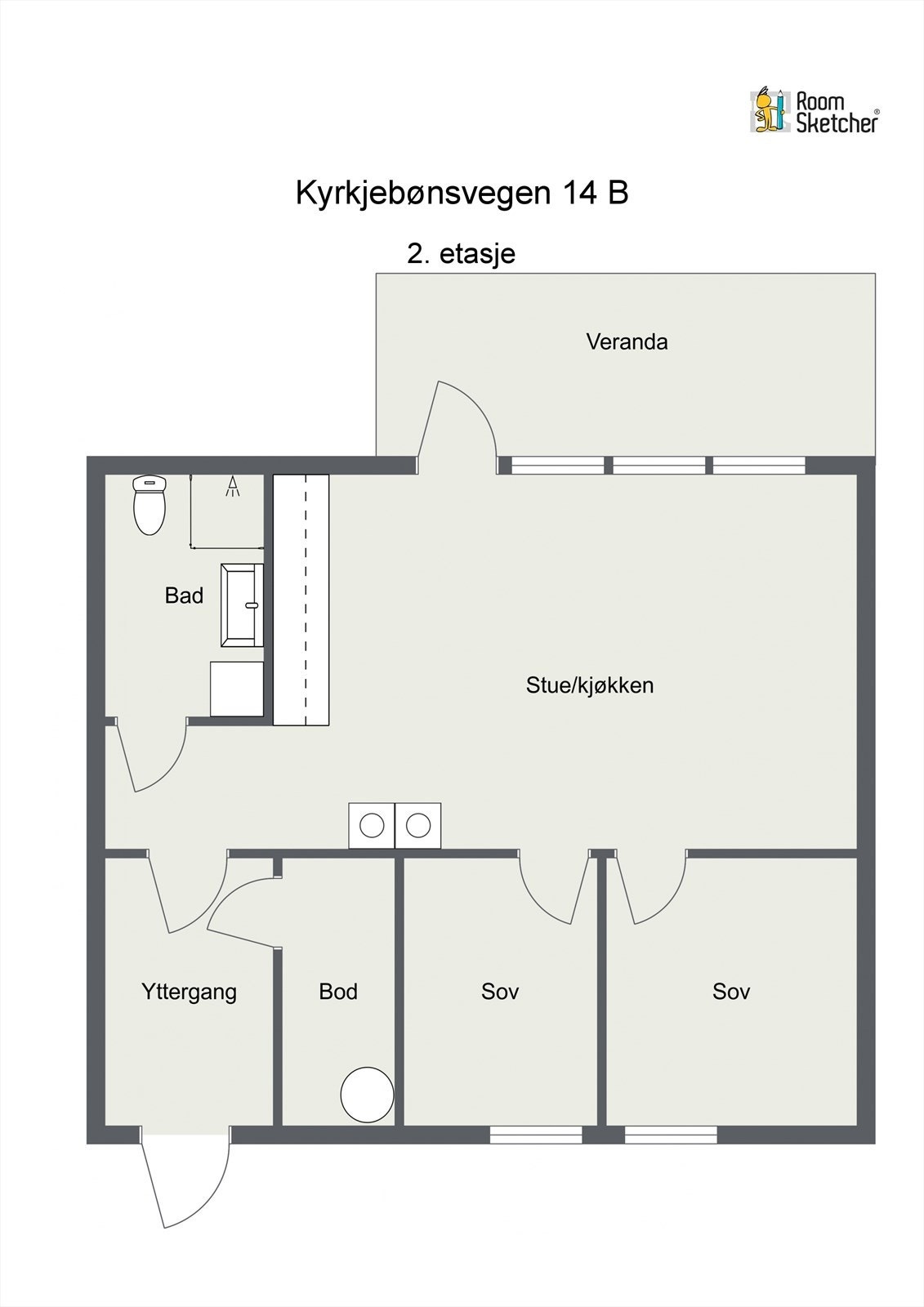 Planløsning. Galleribilde