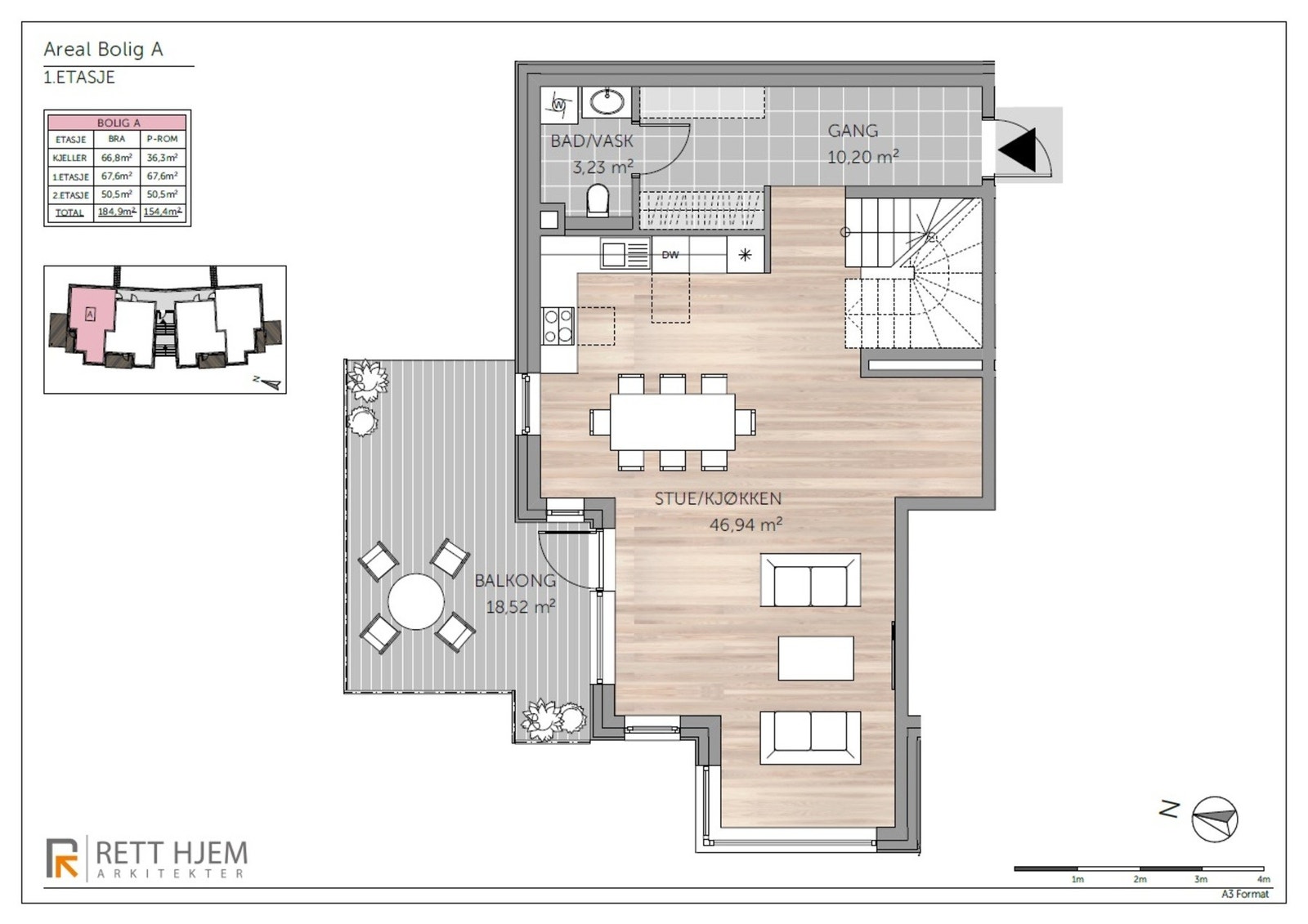 Hus A - 1.etg. Galleribilde
