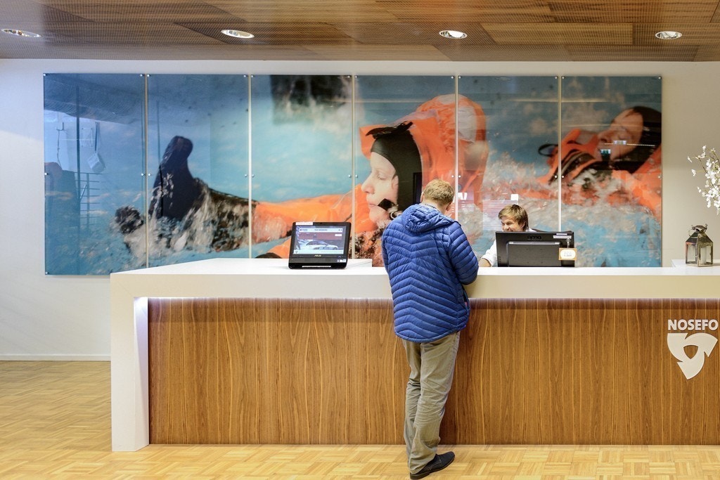 Resepsjonen hos Nosefo Galleribilde