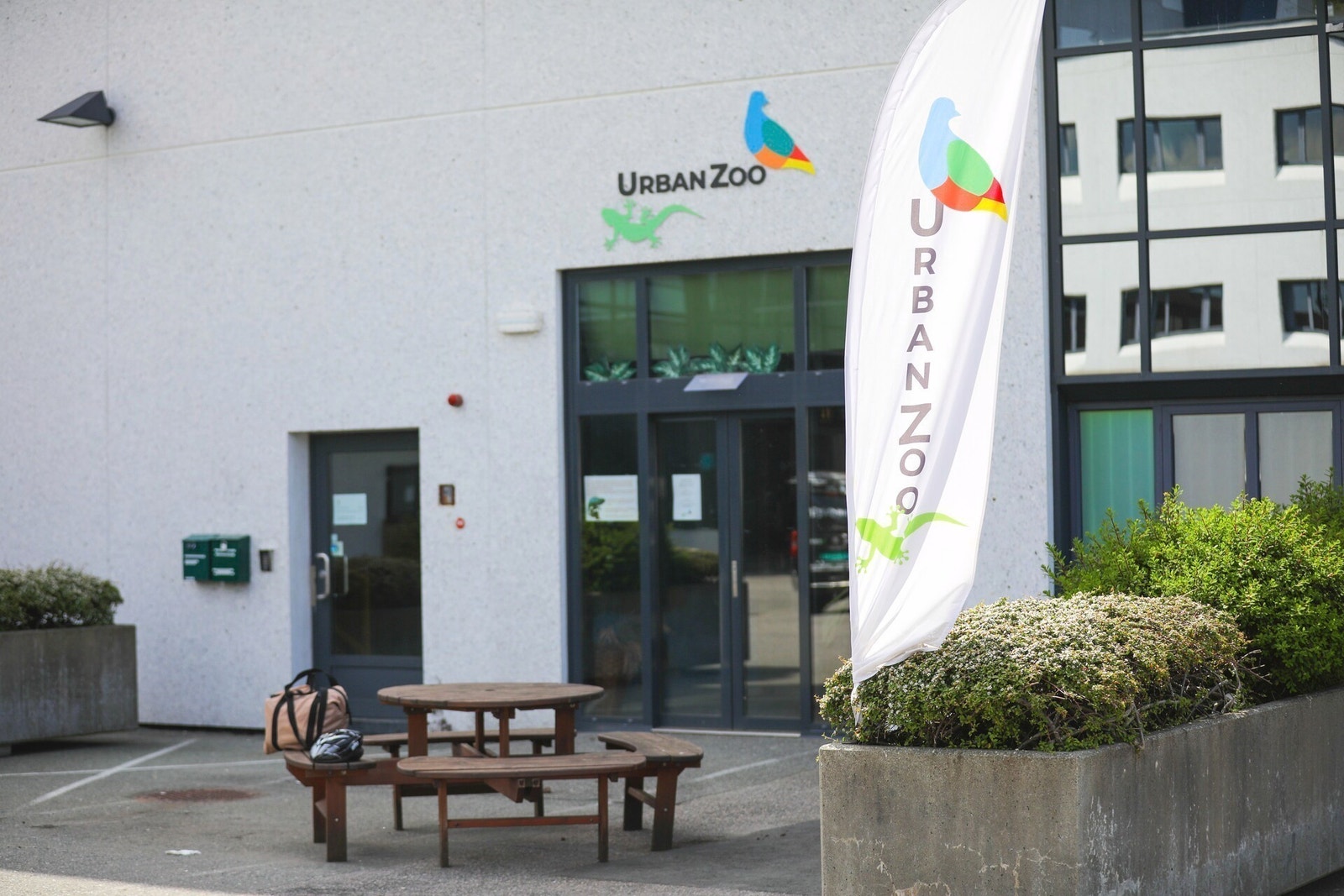 Inngang til Urban Zoo i Bontelabo 4 Galleribilde