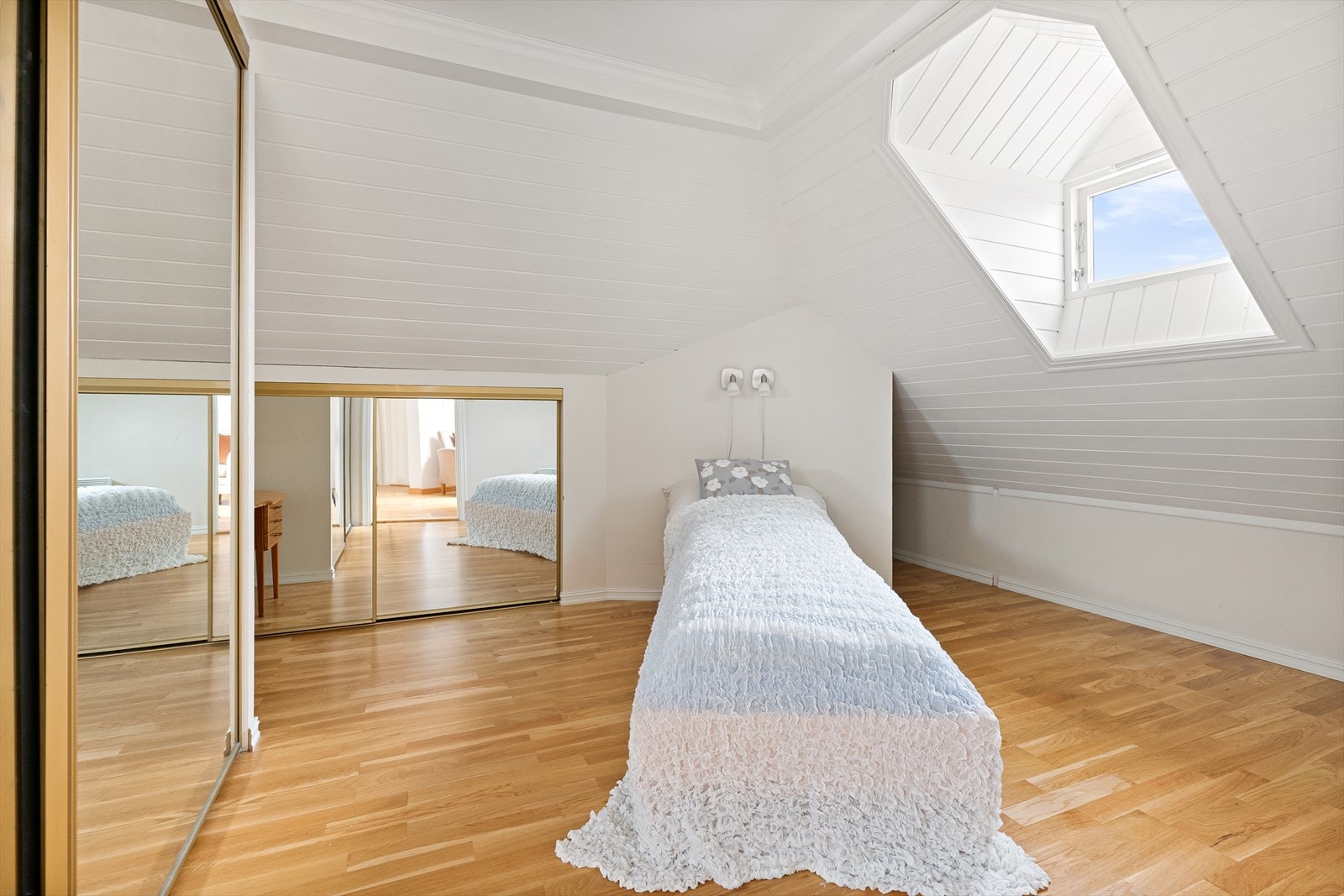 Soverom loft Galleribilde