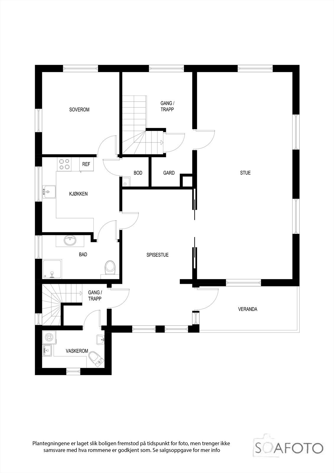 storhaugveien 25 inne Etg2 2D Galleribilde