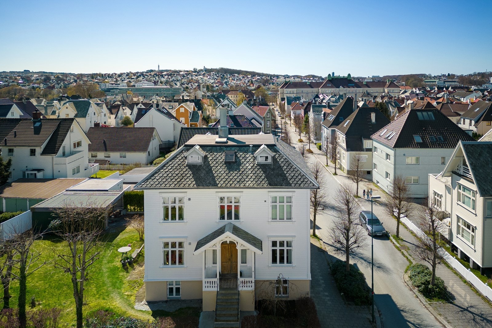 Sandsgaten er pent opparbeidet Galleribilde