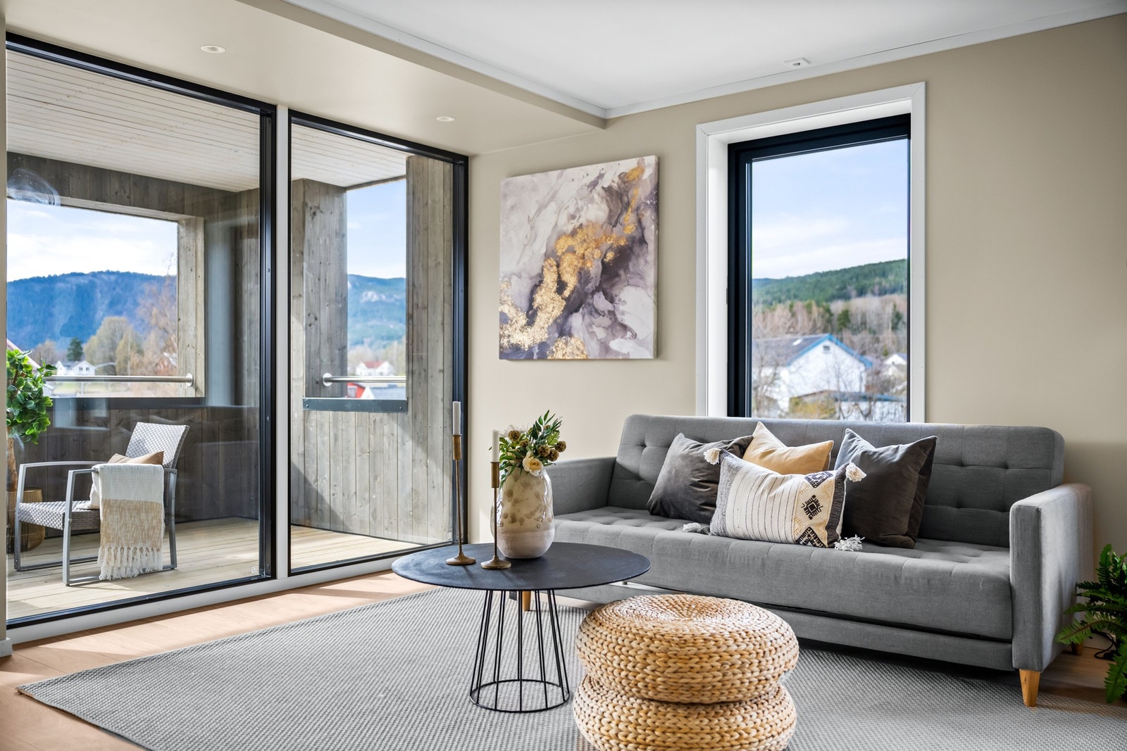 Leiligheten er helt nyoppført. Galleribilde