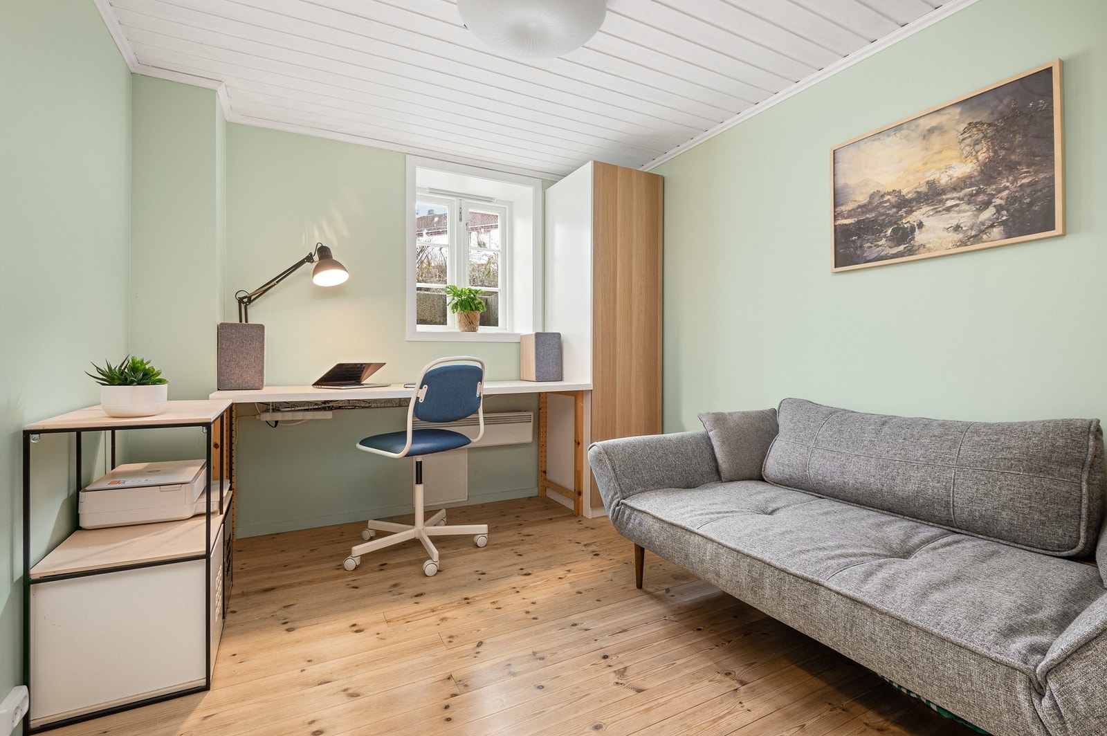 Nytt vindu satt inn i 2023 ifbm bruksendring til soverom. Galleribilde
