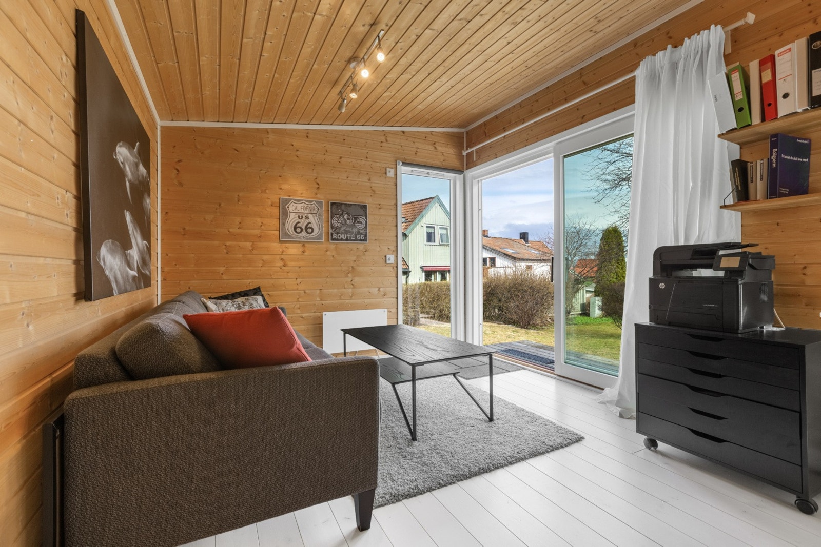 Annekset er isolert og oppvarmet. Galleribilde